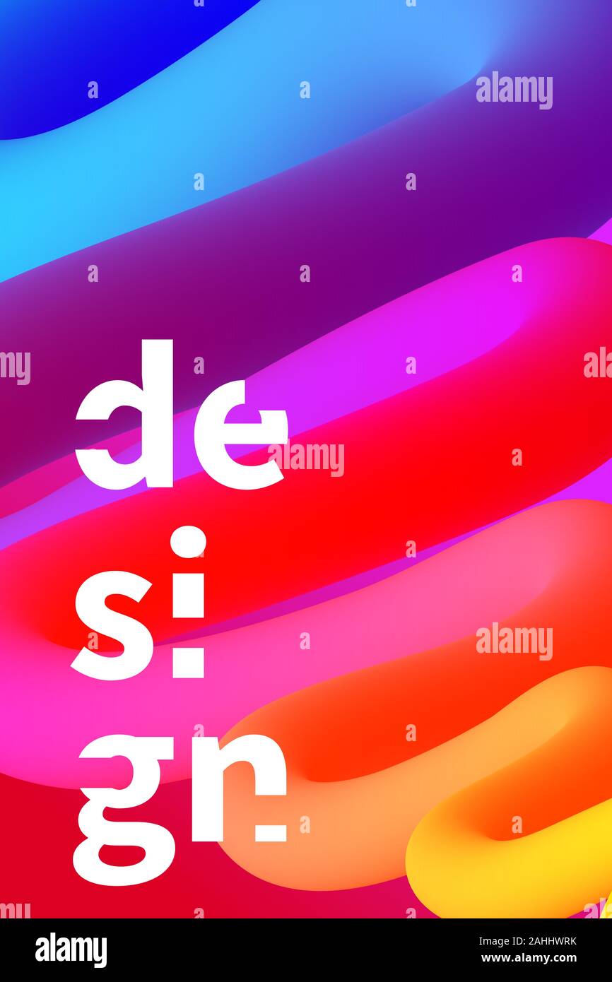 Elektronische Musik wave Poster, Banner, verknüpfte Rechnungsvorlagennummer für Party Flyer, vector Hintergrund Blend, minimale Steigung design Stock Vektor