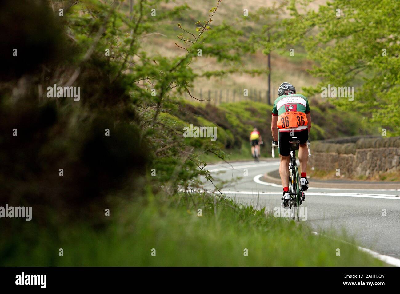 Radfahren Time Trial Stockfoto