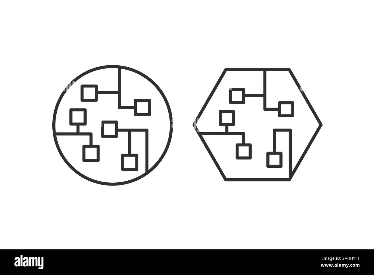 Technologie Symbol, digitale Tech logoElement, moderne Technologie