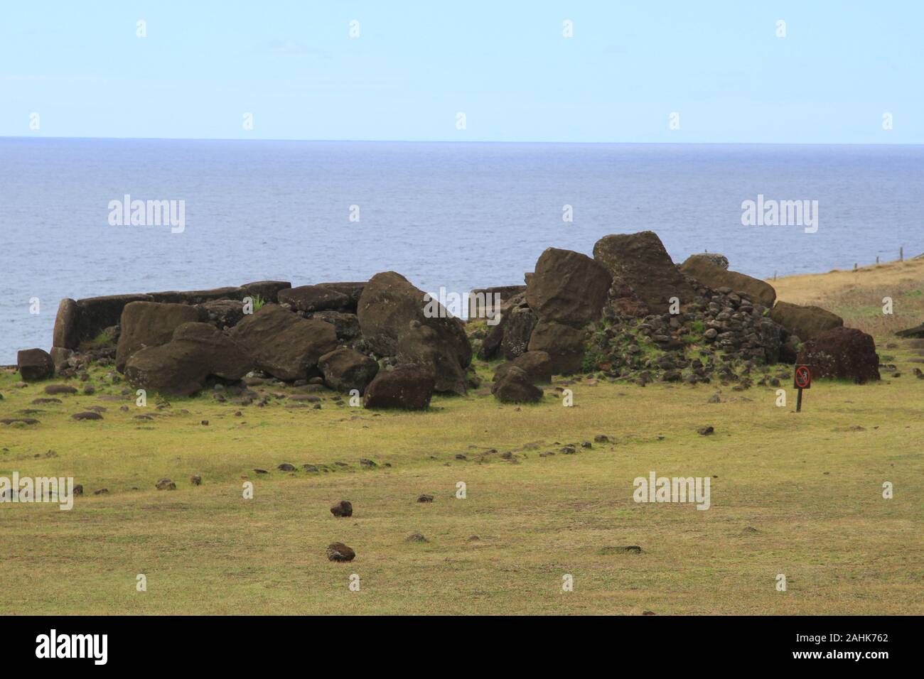 Die Osterinsel 1. Stockfoto