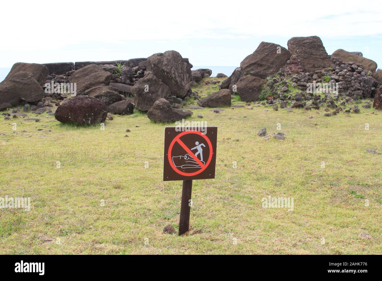 Die Osterinsel 1. Stockfoto