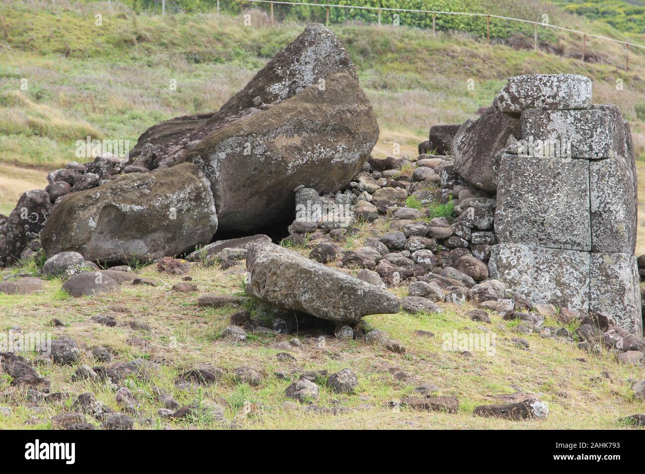 Die Osterinsel 1. Stockfoto