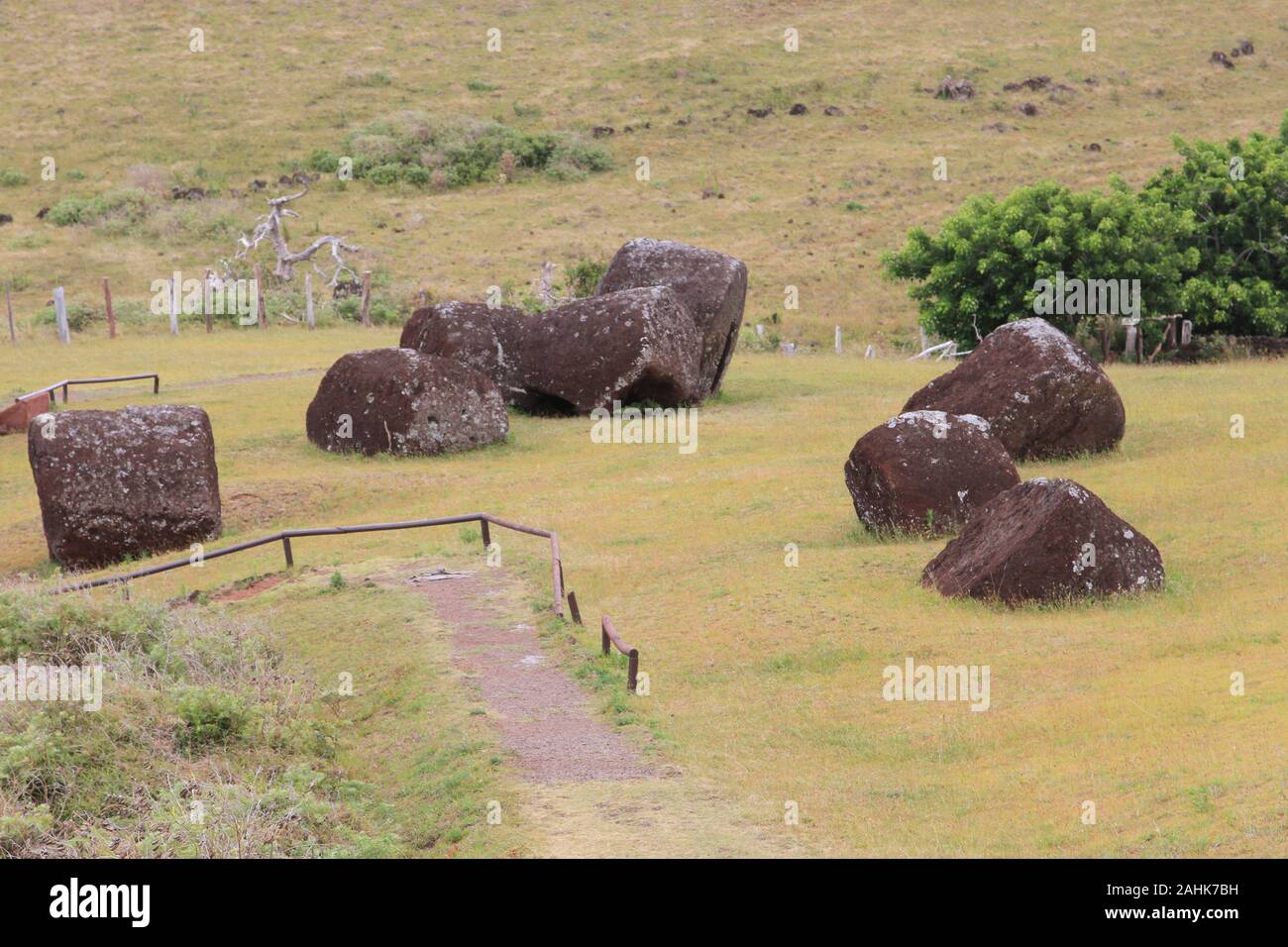 Die Osterinsel 1. Stockfoto
