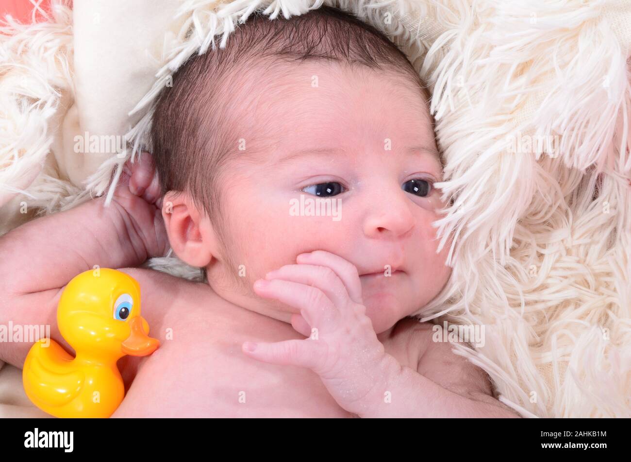 New Born Baby, kleines Kind Stockfoto
