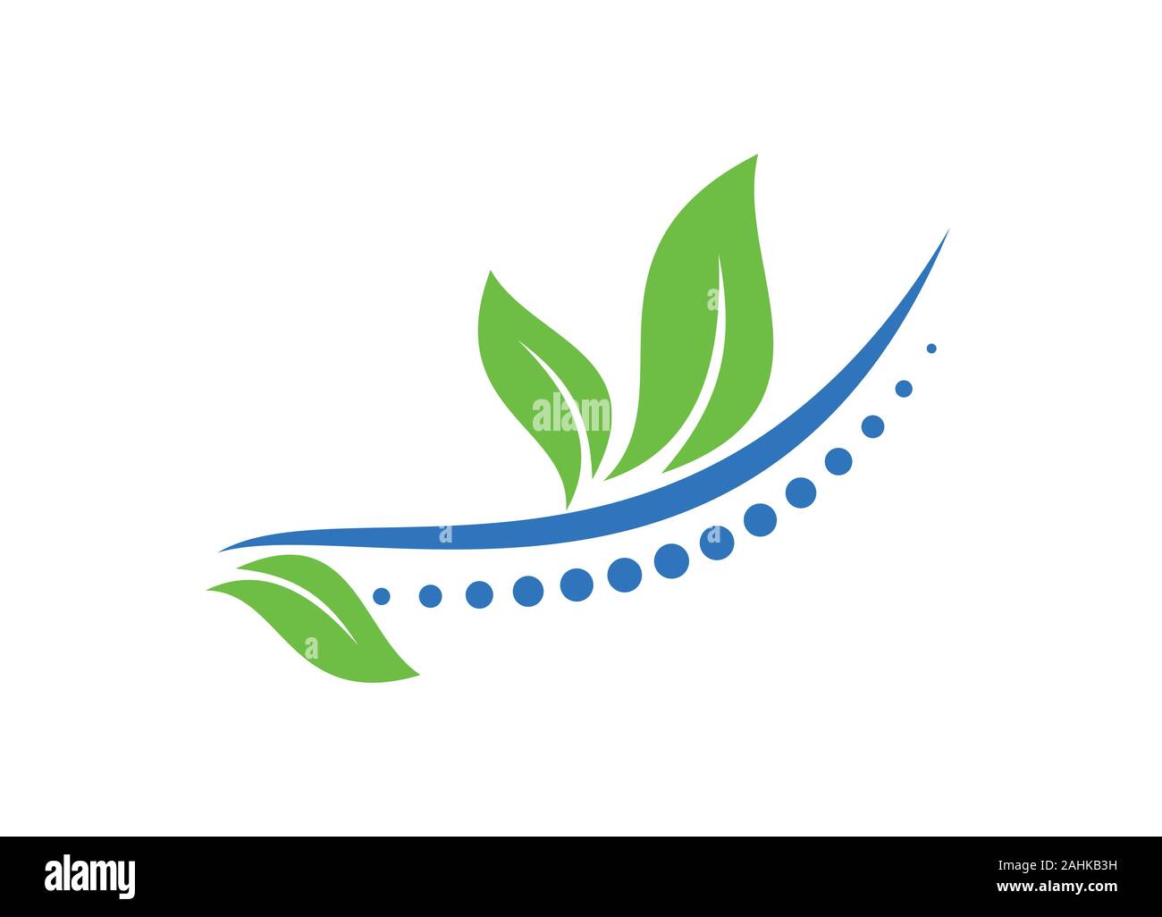 Kreative Medizin Chiropraktik Konzept Logo Design Vorlage, Chiropraktik logo Wirbelsäule Wirbelsäule care, Chiropraktik, Massage, Rückenschmerzen und Osteopathie Symbol, Stock Vektor