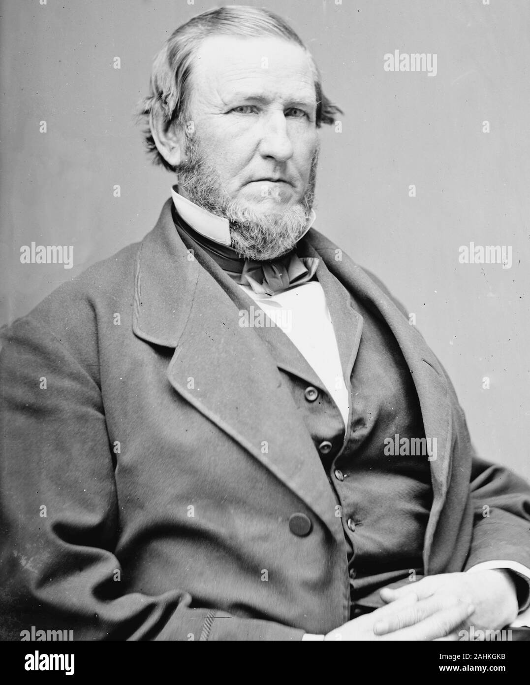 Lazarus W Powell, Lazarus Whitehead Powell (1812 - 1867) 19 Gouverneur von Kentucky, das von 1851 bis 1855. Er wurde später gewählten Kentucky im US-Senat von 1859 bis 1865 darzustellen. Lazarus W Powell Stockfoto