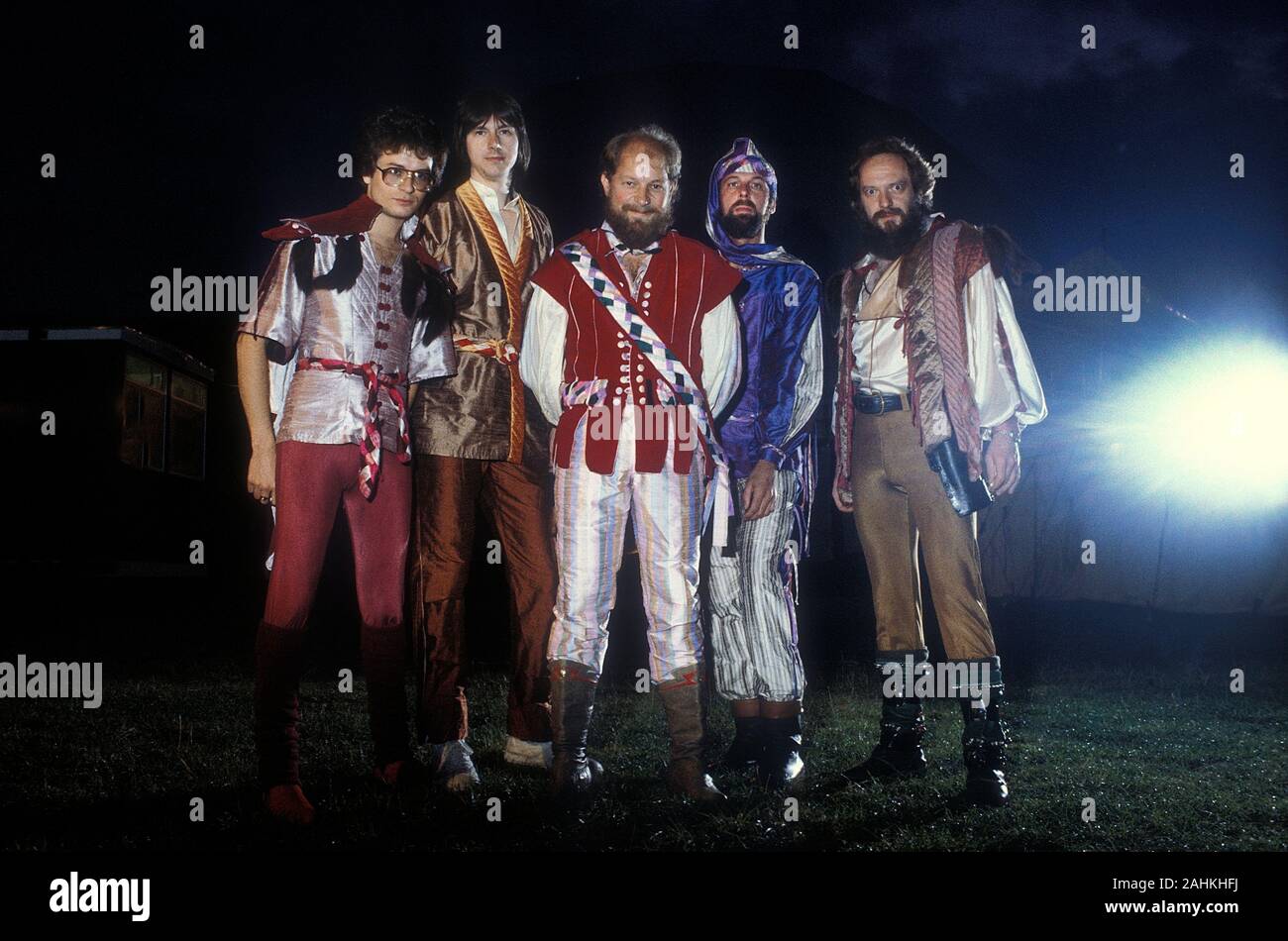 Jethro Tull Nostell Priory Festival Yorkshire 1982 Stockfoto