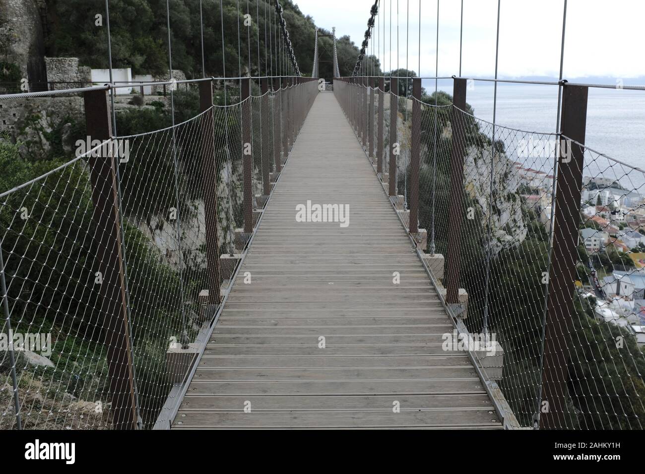 Windsor Hängebrücke in Gibraltar Stockfoto