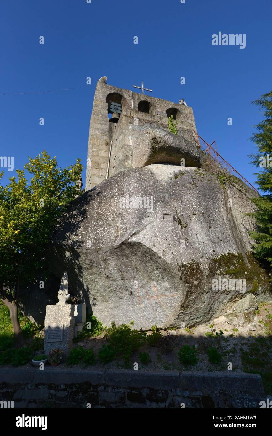 S. Gens Kirche in Fafe, Portugal Stockfoto