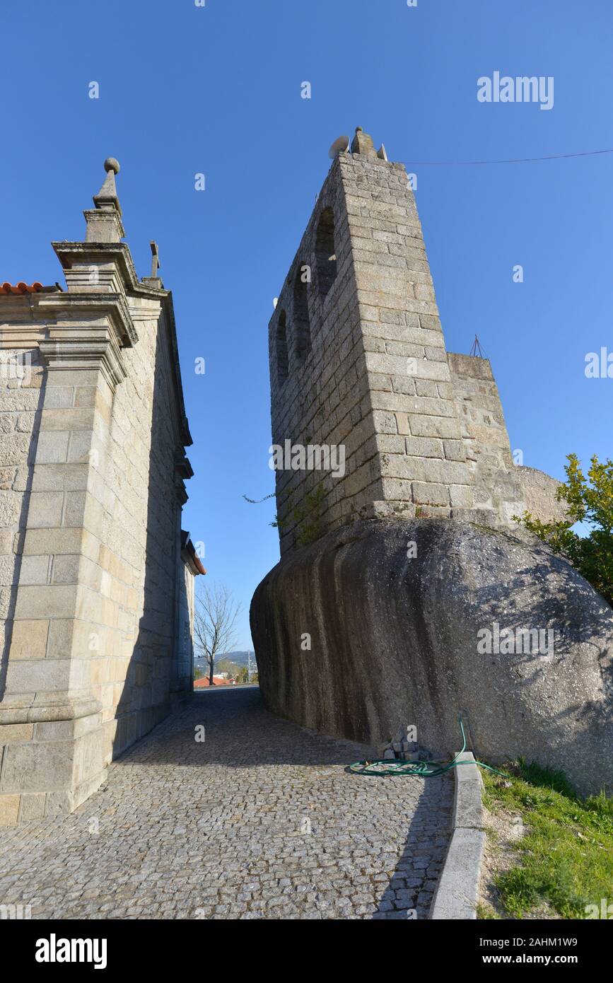 S. Gens Kirche in Fafe, Portugal Stockfoto