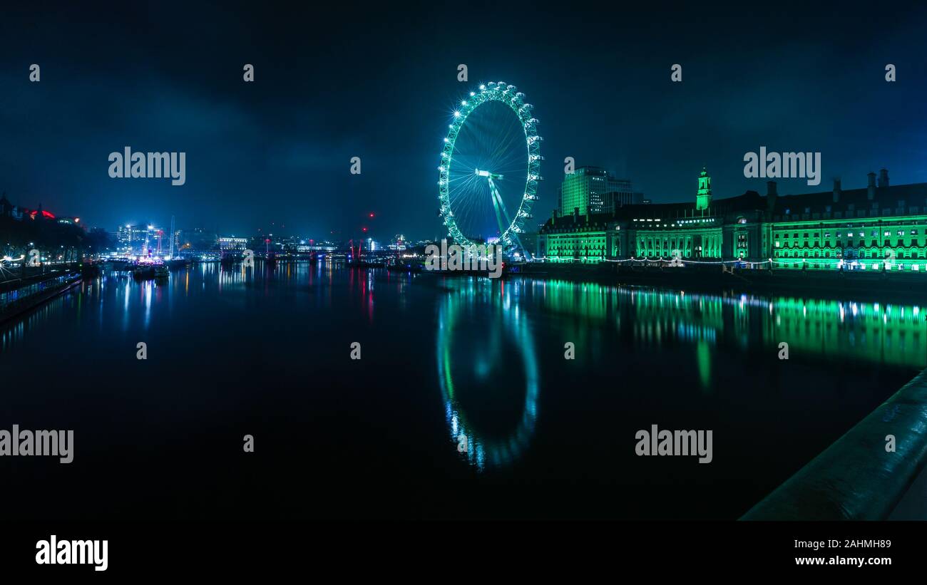 Lichtshow london eye Fotos und Bildmaterial in hoher Auflösung Alamy