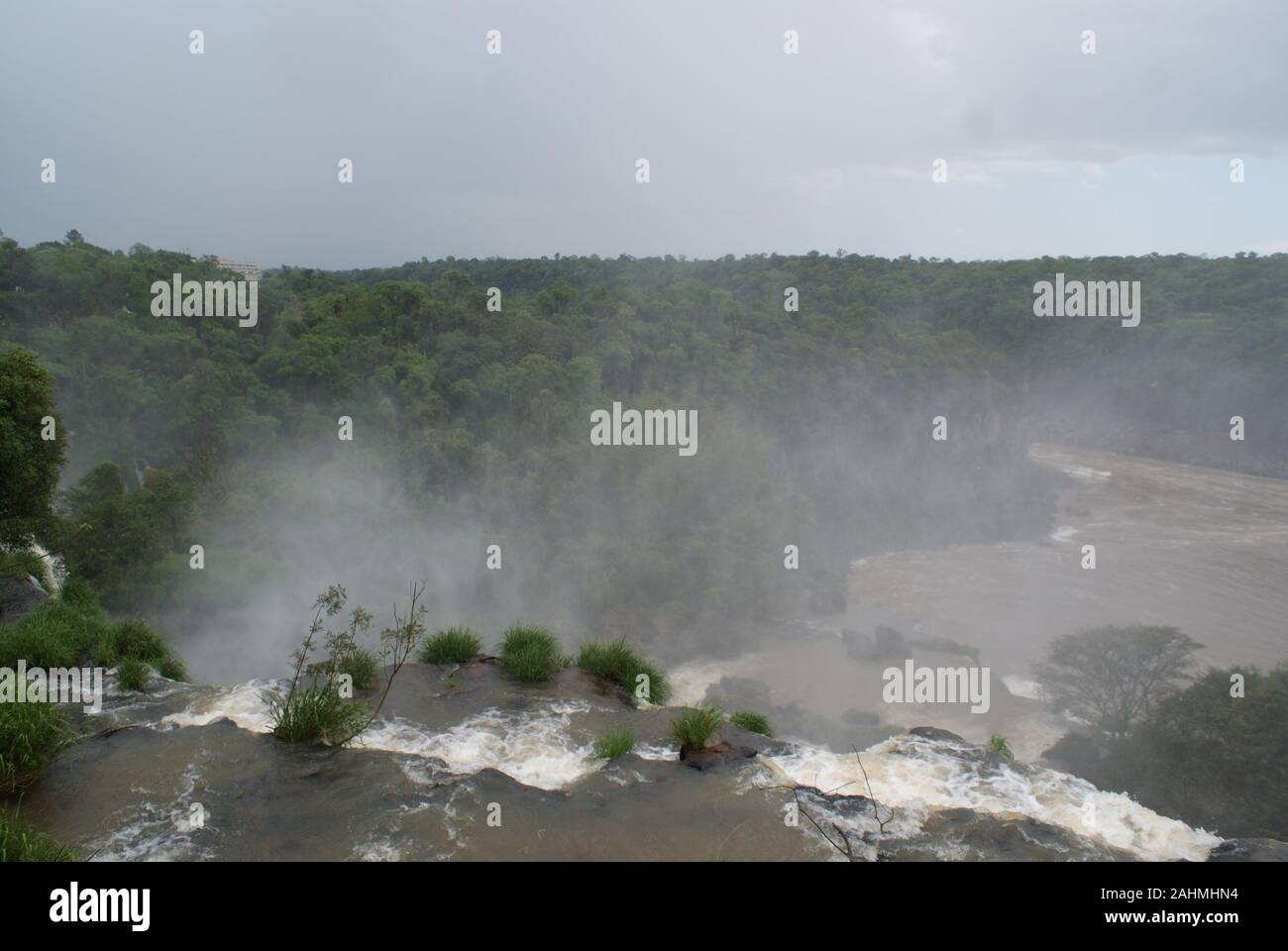 Wasserfälle von Iguacu in Brasilien Stockfoto