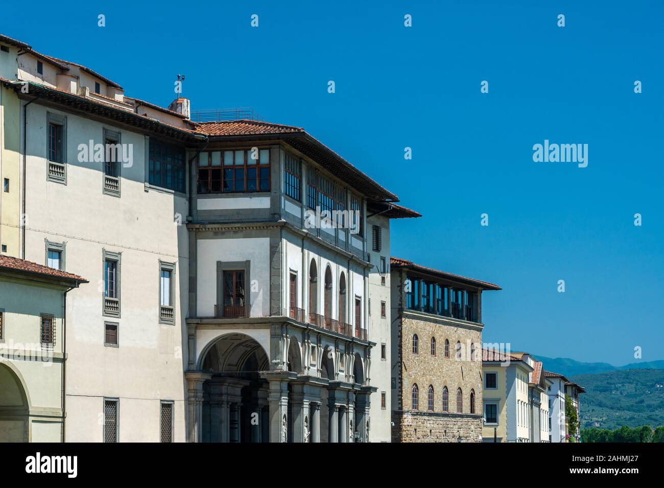 Florenz, Italien - Juni 5, 2019: Florenz ist die Hauptstadt der Region Toskana in Italien. Zieht es Millionen von Touristen jedes Jahr, und UNESCO Stockfoto