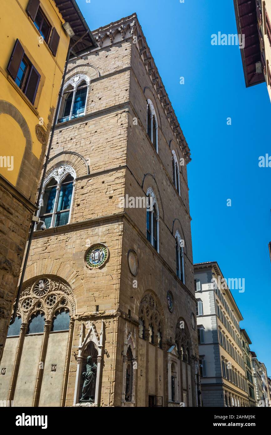 Florenz, Italien - Juni 5, 2019: Florenz ist die Hauptstadt der Region Toskana in Italien. Zieht es Millionen von Touristen jedes Jahr, und UNESCO Stockfoto
