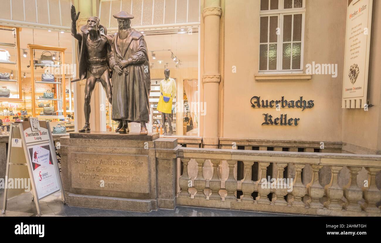 Auerbachs Keller, Eingangsbereich Stockfoto