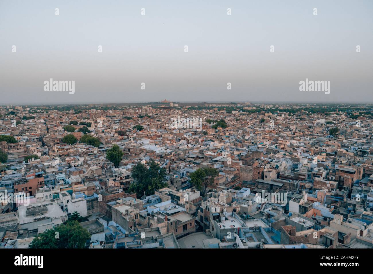 Blaue Stadt Jodhpur, Indien Stockfoto