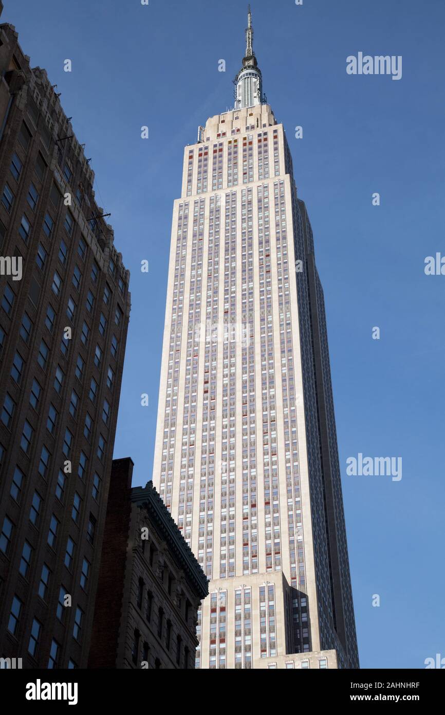 Empire State Building, New York City, New York, USA Stockfoto