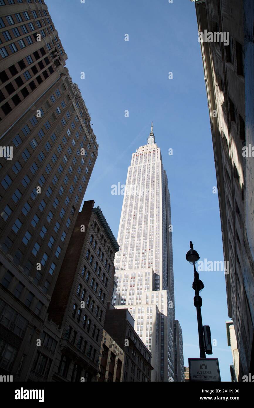 Empire State Building, New York City, New York, USA Stockfoto