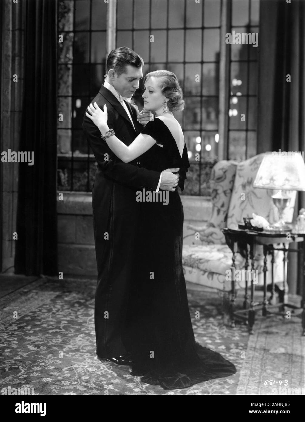 JOAN CRAWFORD und Clark Gable in besessen Direktor 1931 Clarence Brown Kleid von Gilbert ADRIAN Metro Goldwyn Mayer Stockfoto