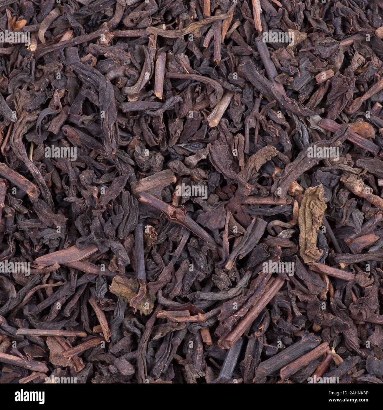 Pu-Erh Tee Rot Stockfoto