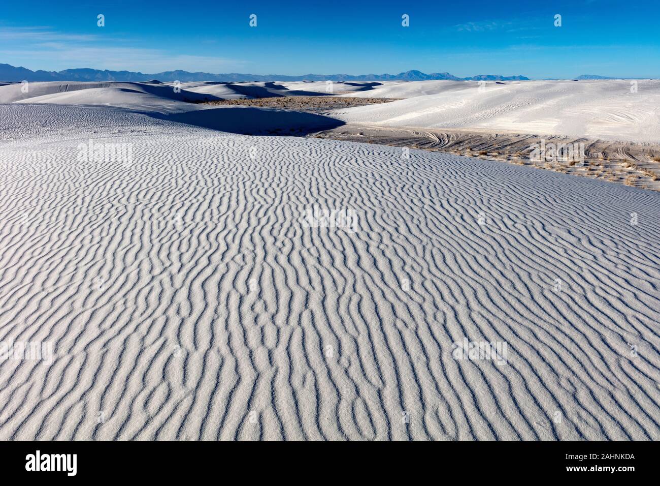 White Sands National Park Stockfoto