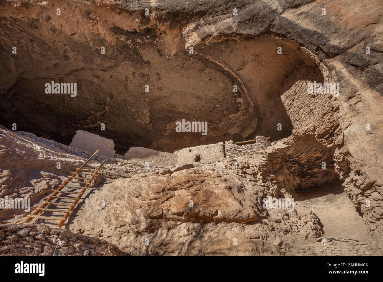 Gila Cliff Dwellings National Monument, Gila National Forest, New Mexico Stockfoto