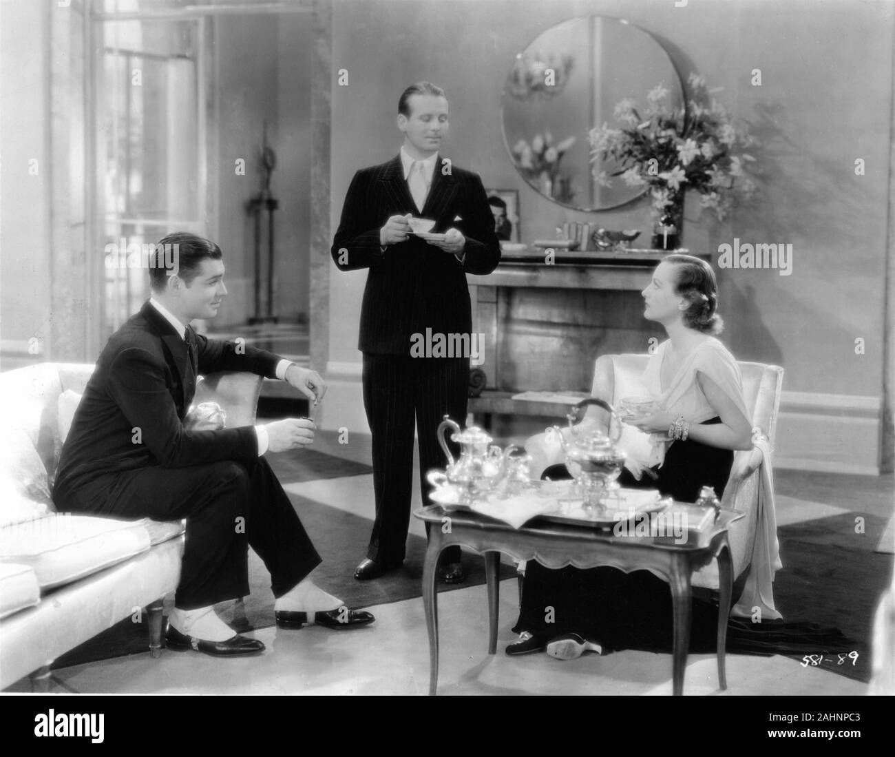 CLARK GABLE WALLACE FORD und JOAN CRAWFORD in besaß 1931 Regisseur Clarence Brown Metro Goldwyn Mayer Stockfoto