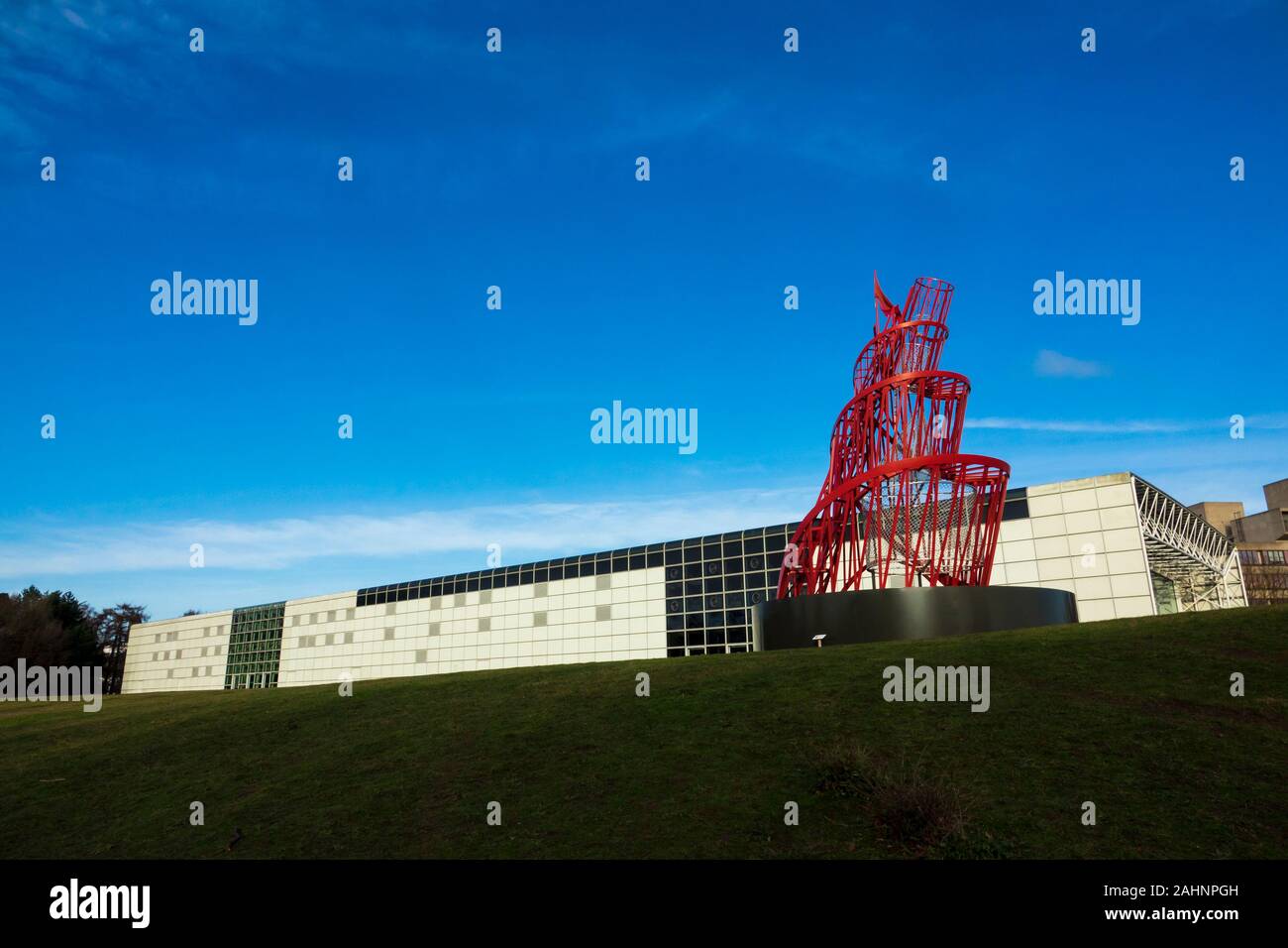 Modell des Denkmals für die Dritte Internationale, Sainsbury Zentrum für Bildende Kunst Stockfoto