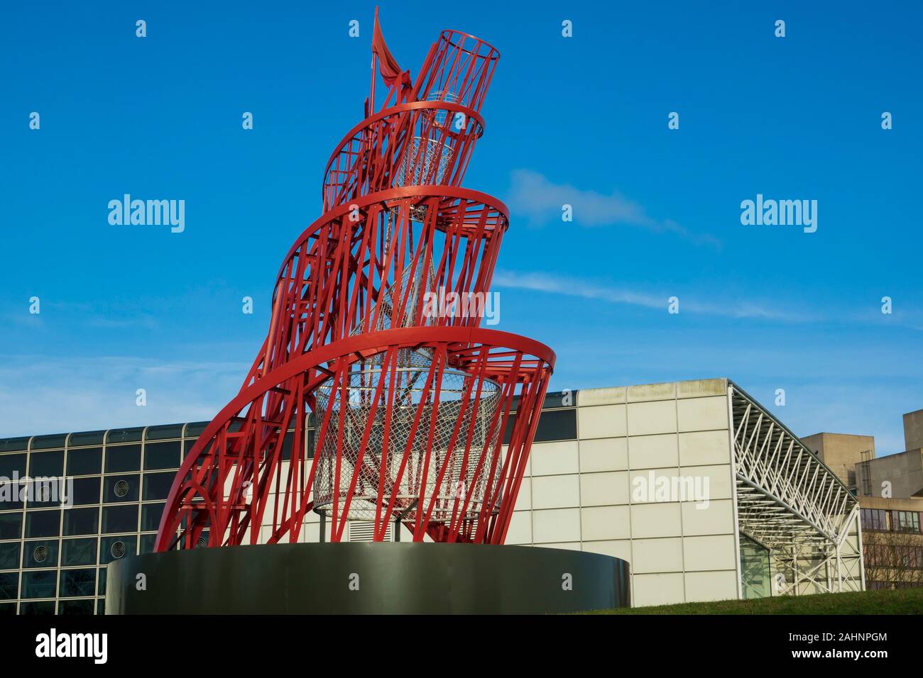 Modell des Denkmals für die Dritte Internationale, Sainsbury Zentrum für Bildende Kunst Stockfoto