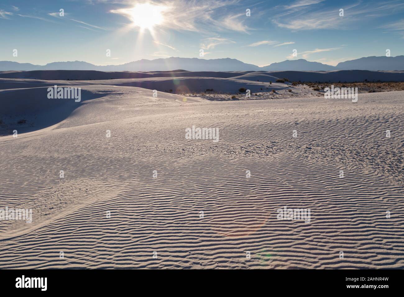 White Sands National Park Stockfoto