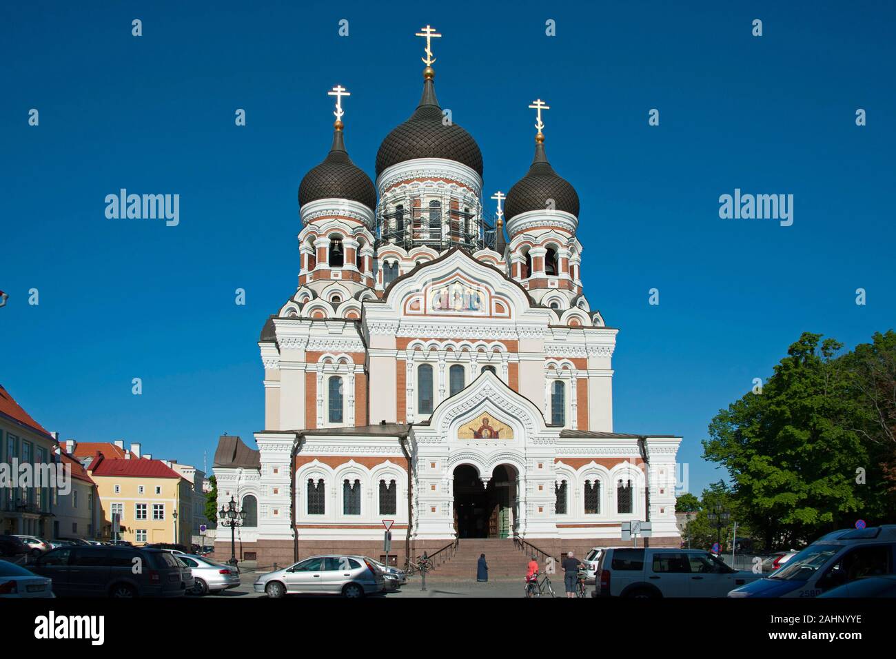 Alexander Nevski Kathedrale, Tallinn, Estland, Baltikum, Europa/Alexander Newski Kathedrale, Russisch-orthodoxe Kirche, Toompea Hügel | Alexander Newski Kat Stockfoto