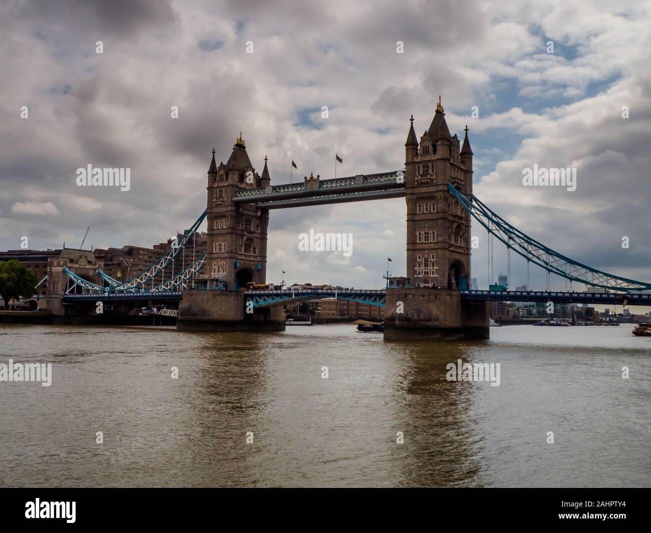 Turmbrücke über die Themse, London, Großbritannien Stockfoto