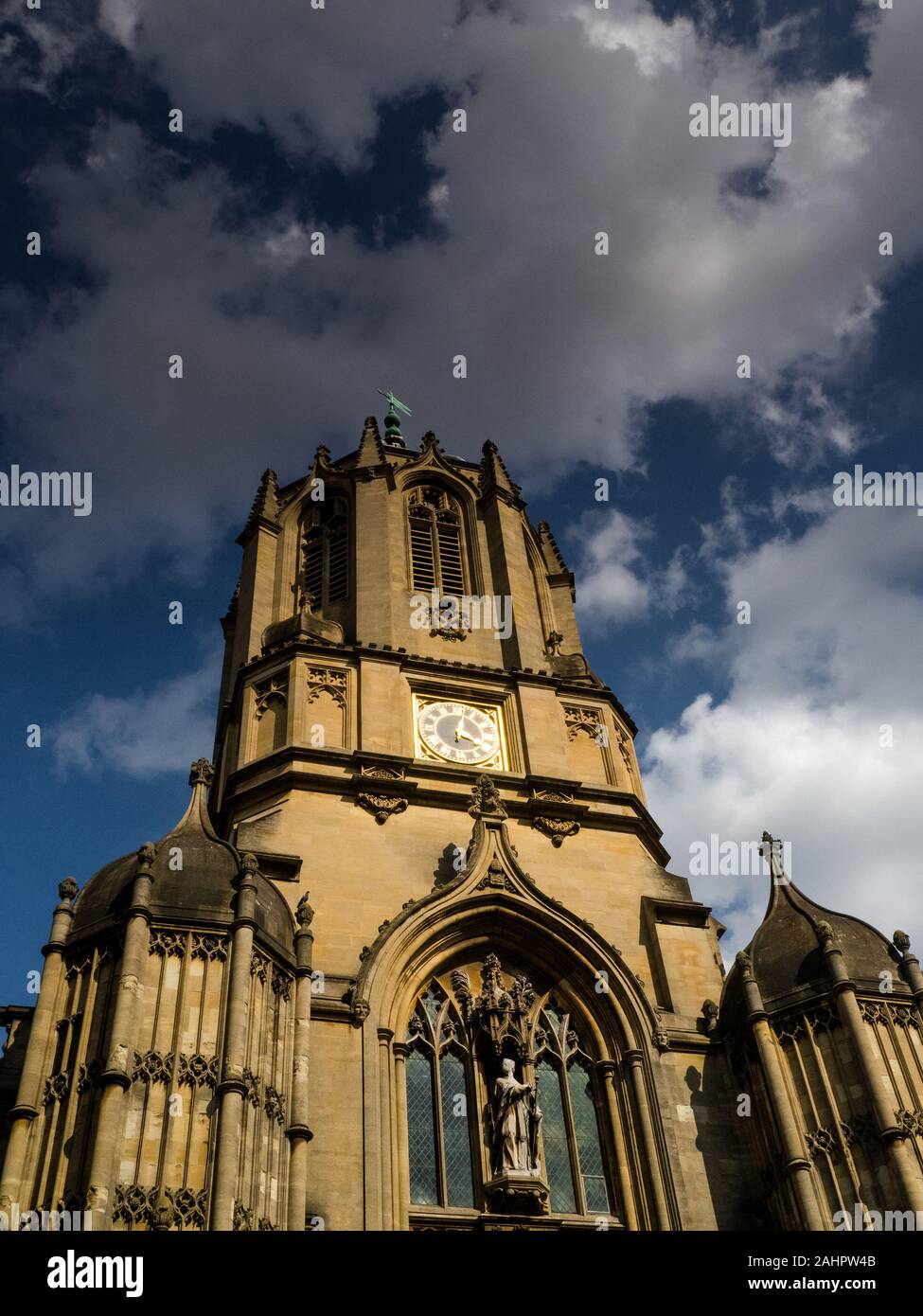 Gebäude von der Universität Oxford, England Stockfoto