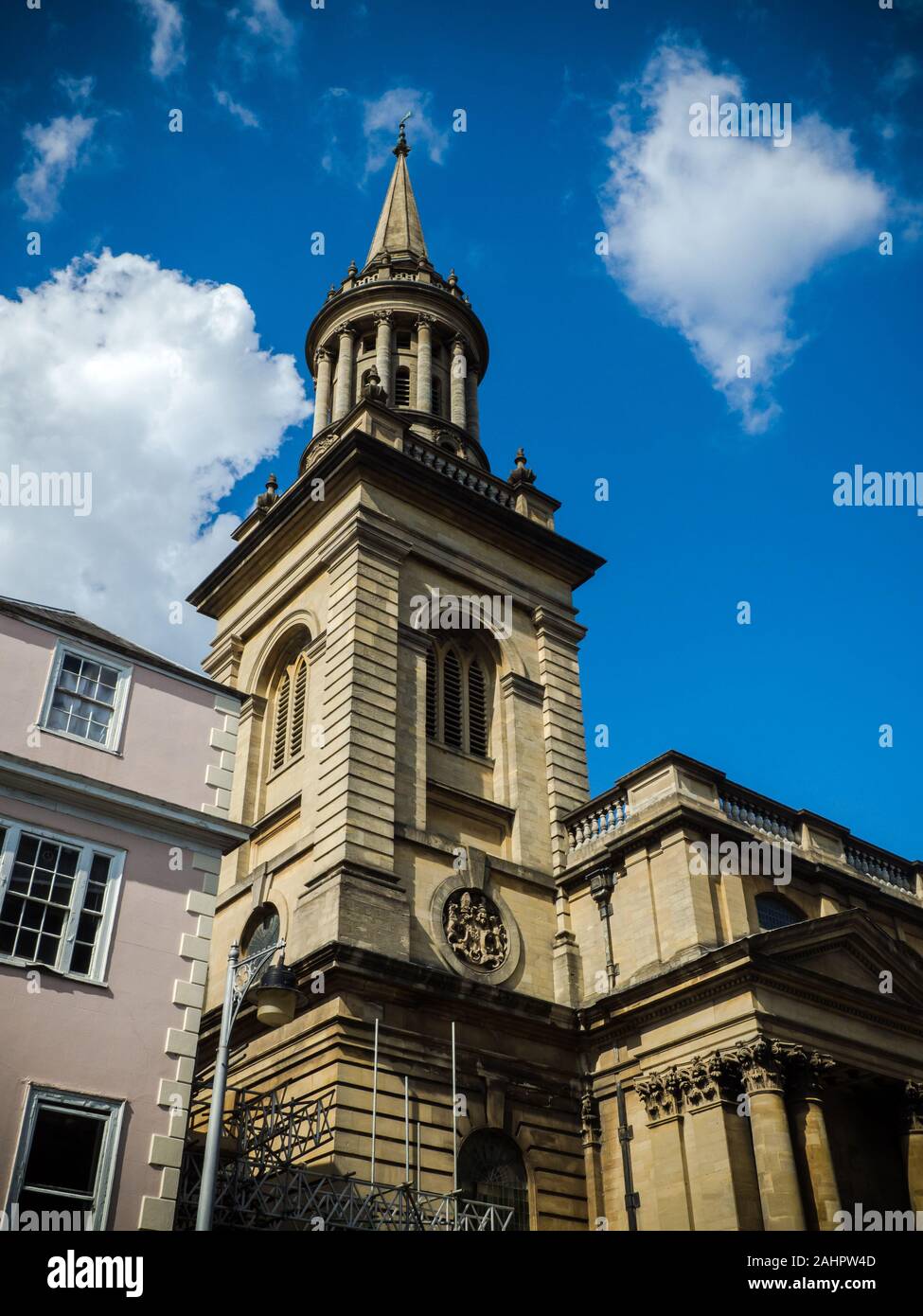 Gebäude von der Universität Oxford, England Stockfoto