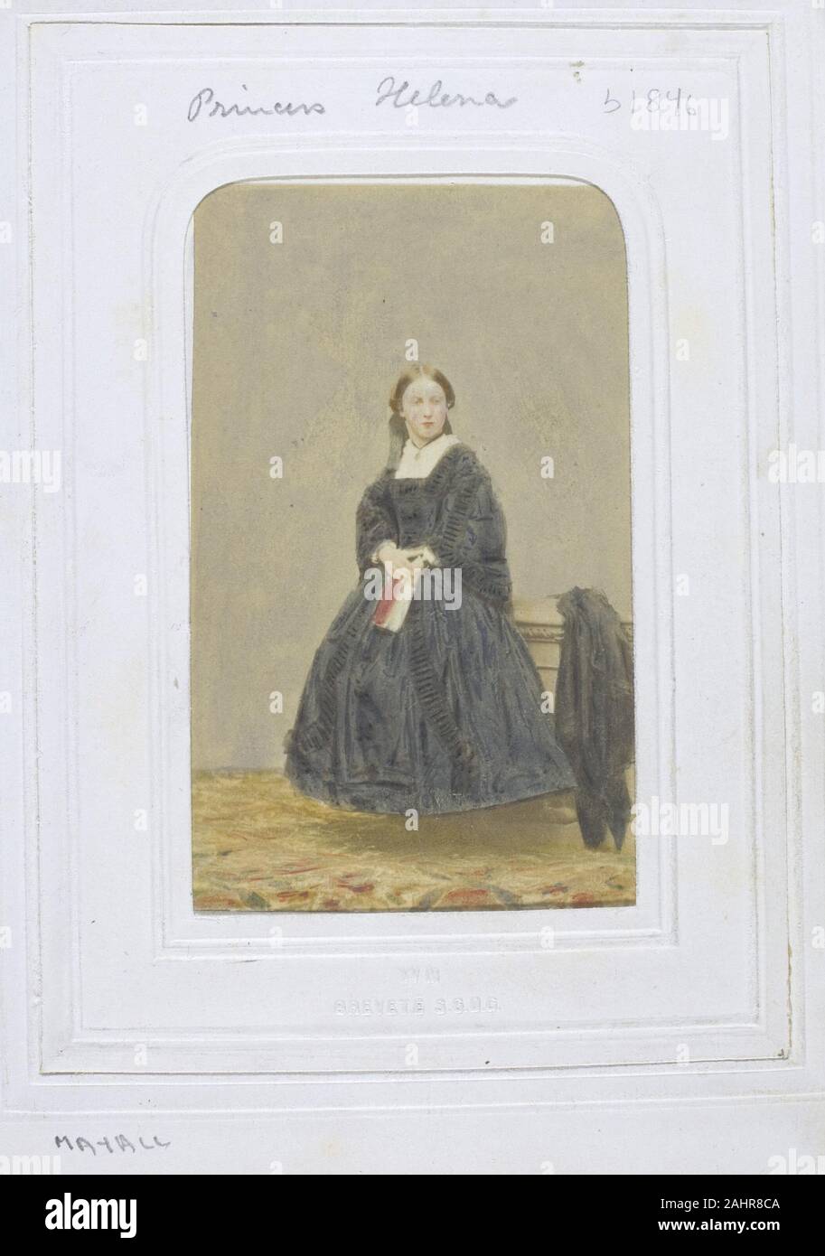 Jabez Edwin John Mayall. Prinzessin Helena. 1855 - 1865. In den Vereinigten Staaten. Eiweiß drucken Stockfoto