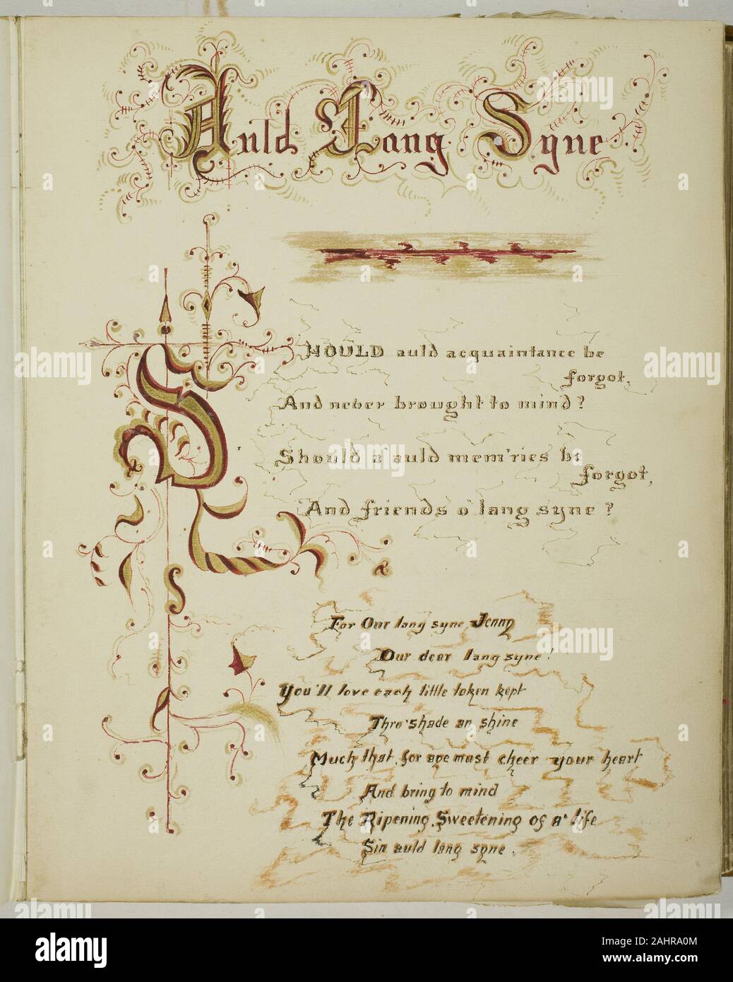 Georgina Cowper. Untitled. 1855 - 1868. England. Tinte an Papier Stockfoto