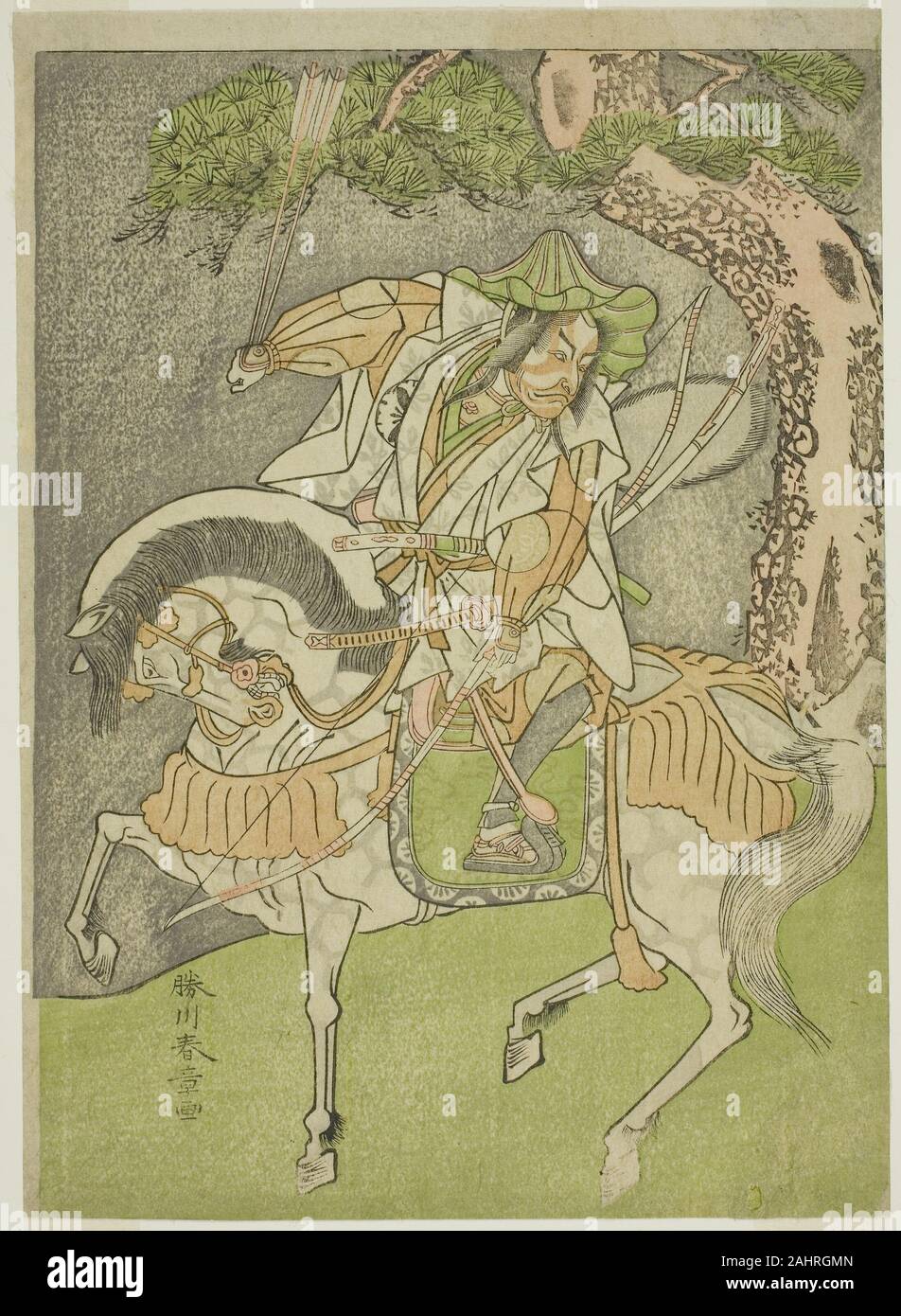 Shunsho Katsukawa. Der Schauspieler Matsumoto Koshiro II als Kagekiyo