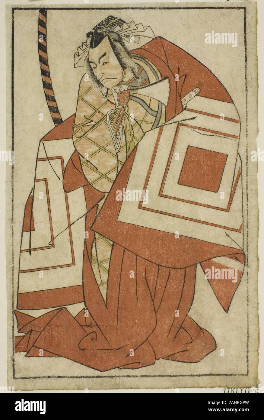 Shunsho Katsukawa. Der Schauspieler Ichikawa Danjuro V als Watanabe