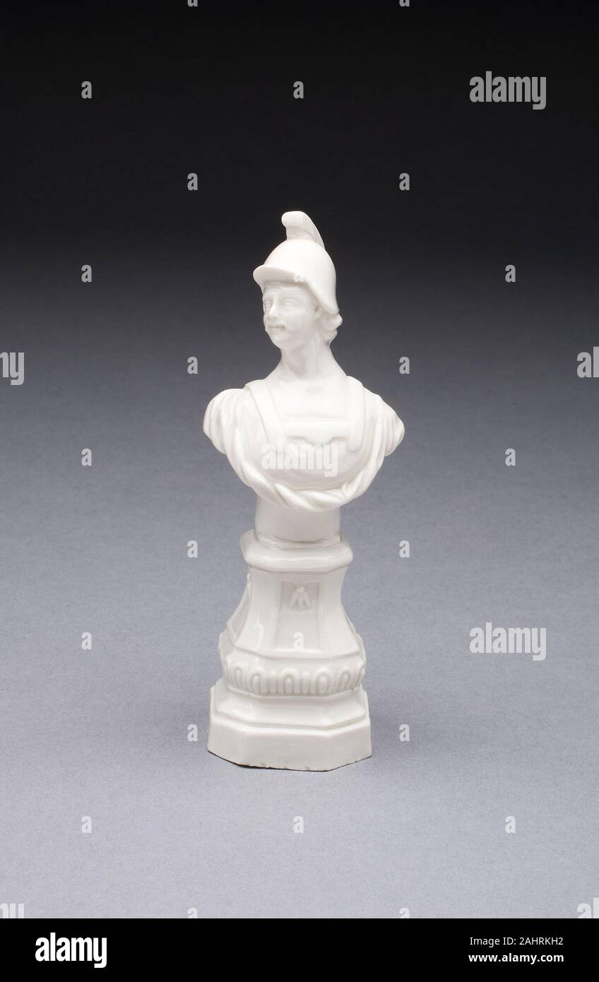 Höchster Porzellanmanufaktur GmbH. Schachfigur Ritter. 1762 - 1796. Höchst. Hartporzellan Stockfoto