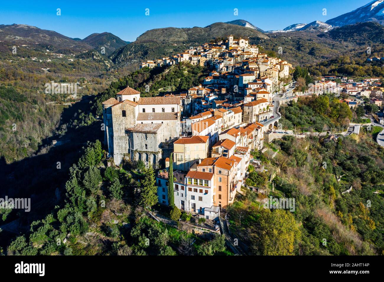 Rivello, Potenza, Italien Stockfoto