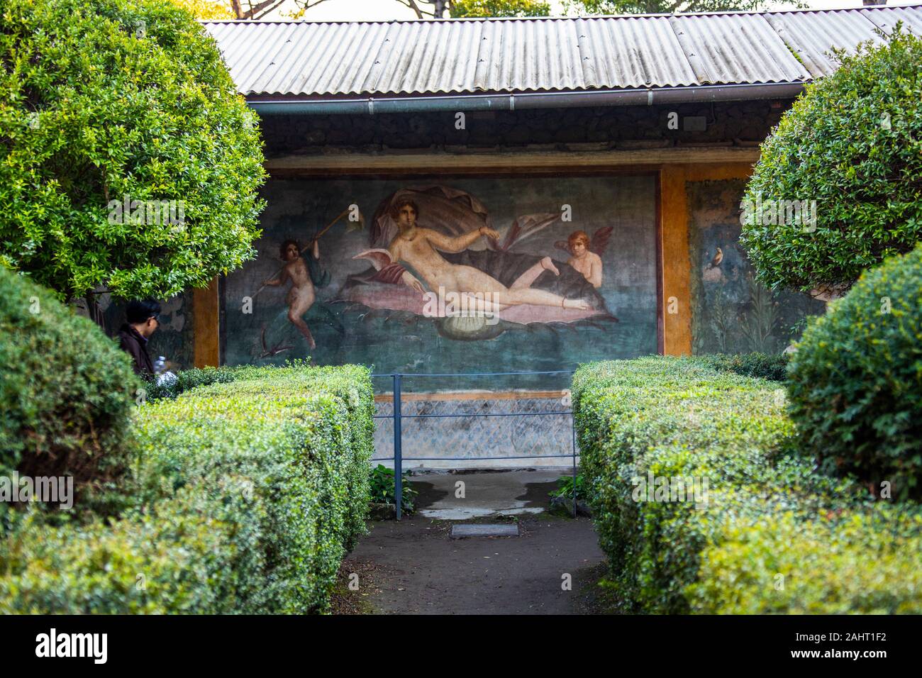 Casa della Venere in conchiglia, Haus der Venus in der Muschel, Pompeji, Italien Stockfoto