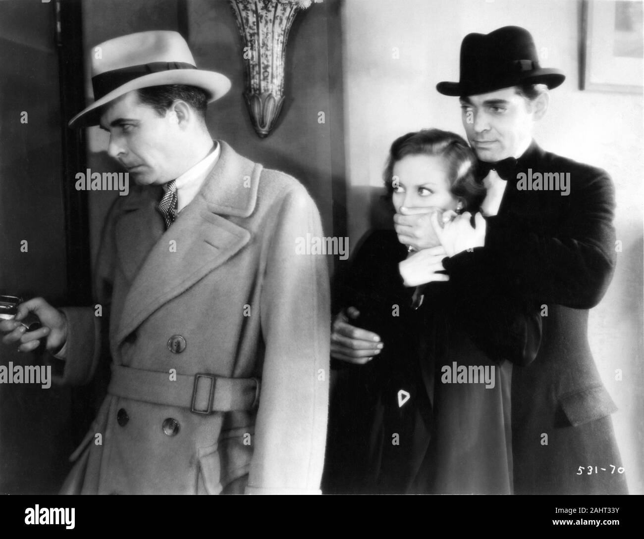 EARLE FOX JOAN CRAWFORD und Clark Gable in DANCE, FOOLS, DANCE Direktor 1931 Harry Beaumont Metro Goldwyn Mayer Stockfoto