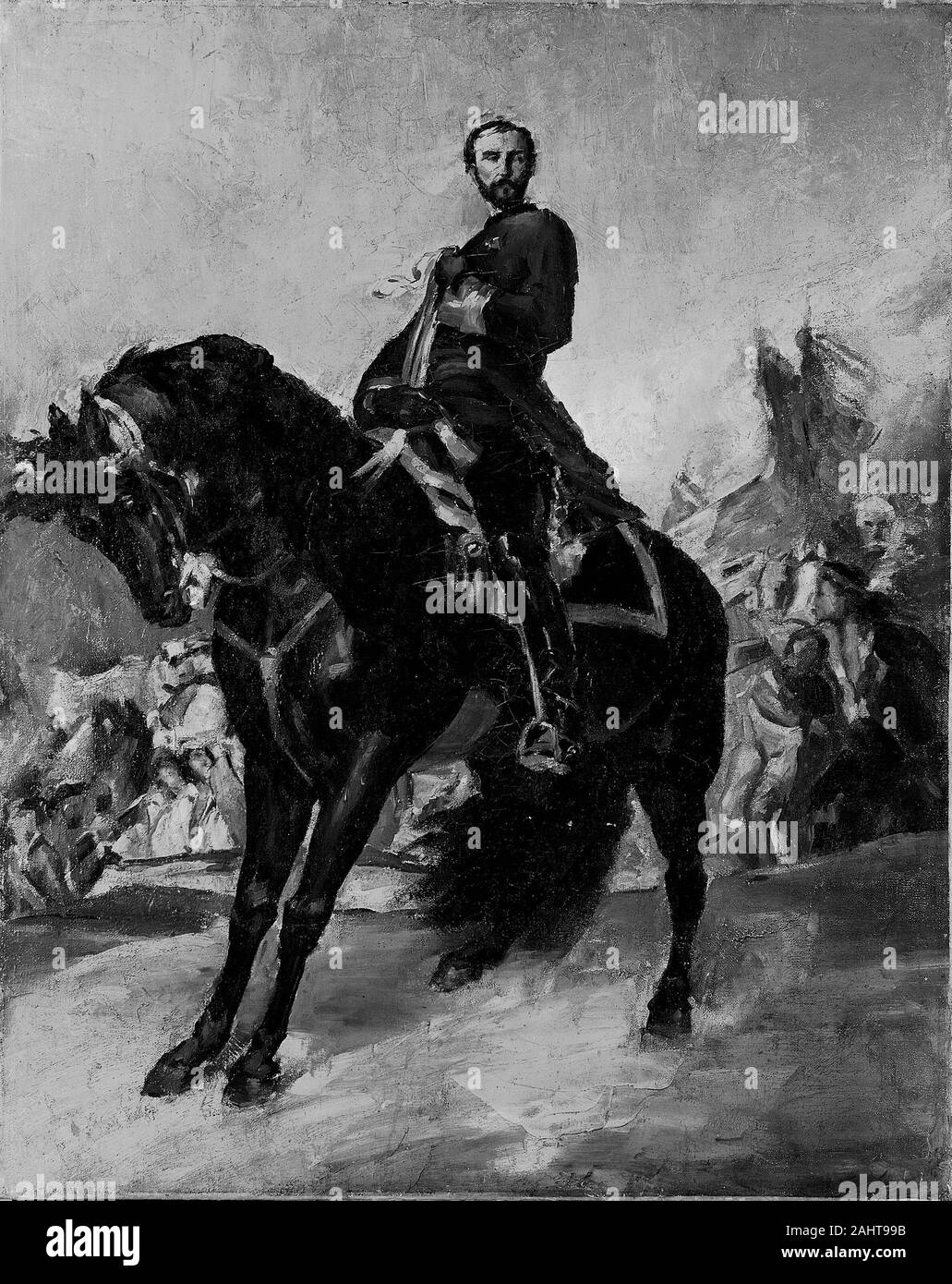 Henri Regnault. General Juan Prim. (1814-1870). 1868. Frankreich. Öl auf Leinwand Stockfoto