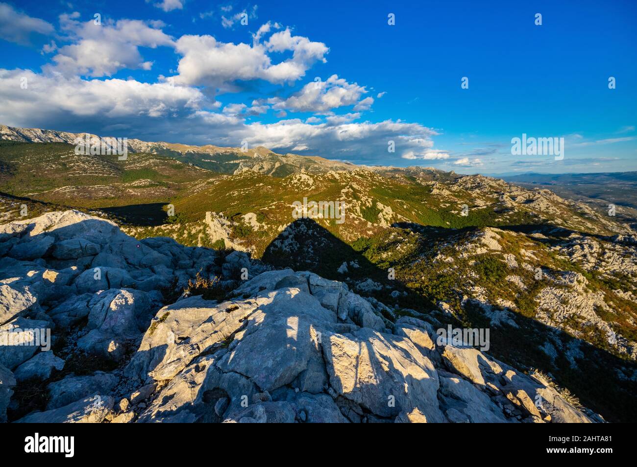 Nationalpark Paklenica, berg Velebit, Kroatien, Europa Stockfoto