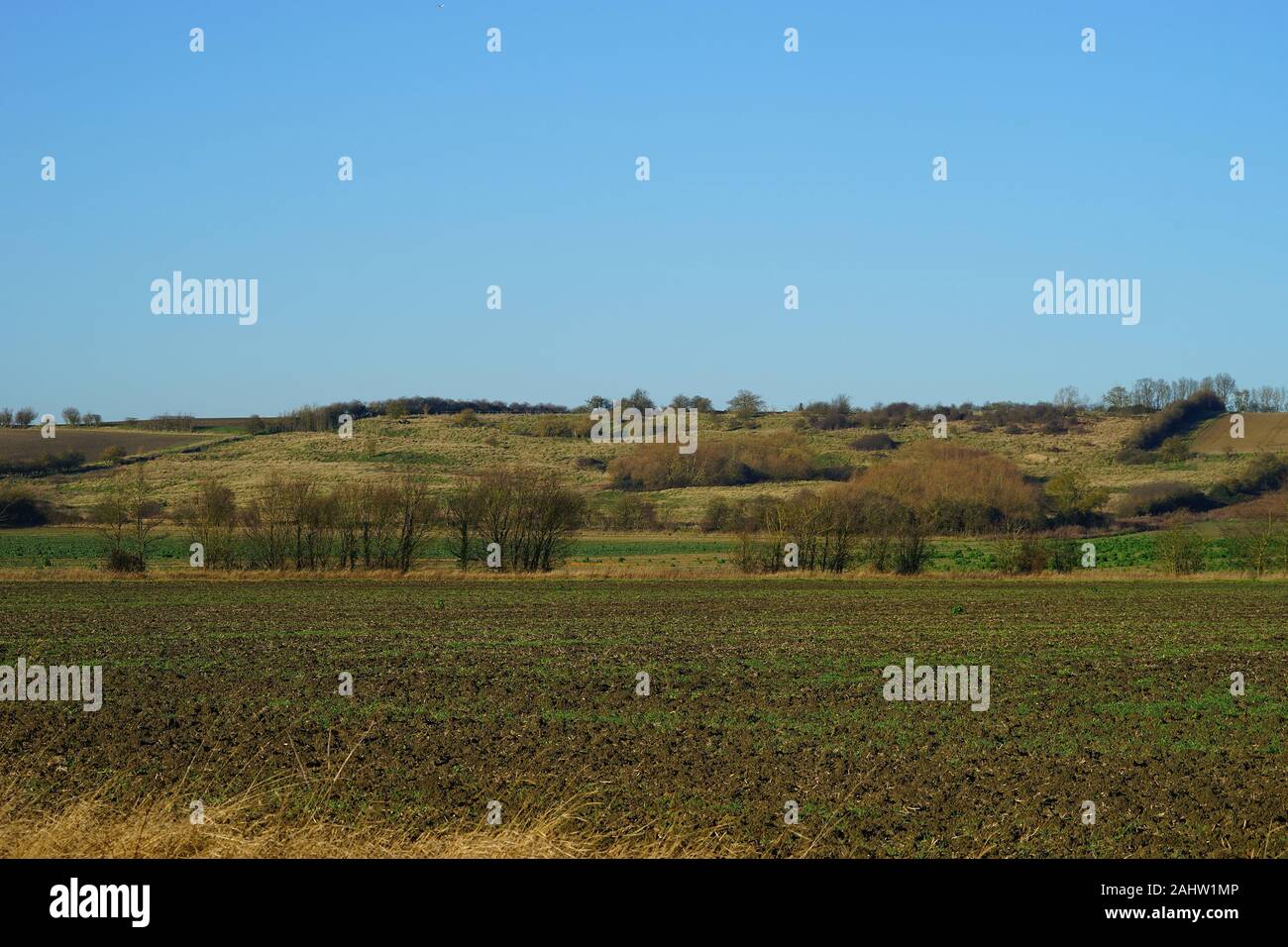 Website des alten Dorfes Clopton Stockfoto