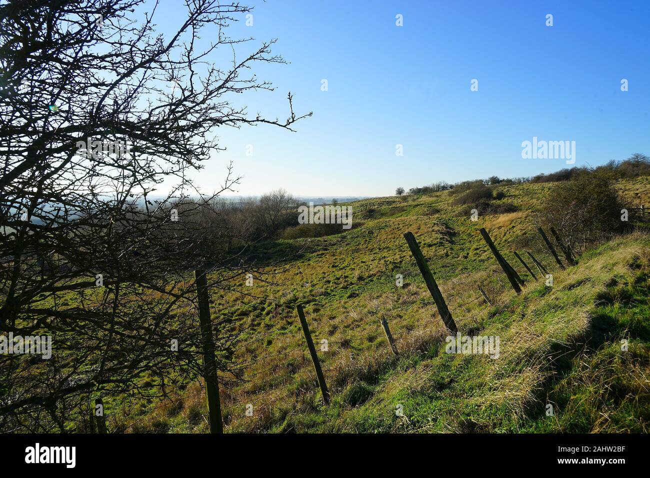 Website des alten Dorfes Clopton Stockfoto