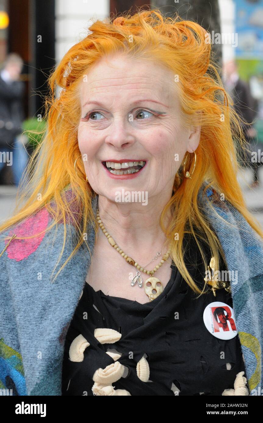 Vivienne Westwood. Die imon Aboud' Buch Launch Party, St Martins Lane Hotel, London. Großbritannien Stockfoto