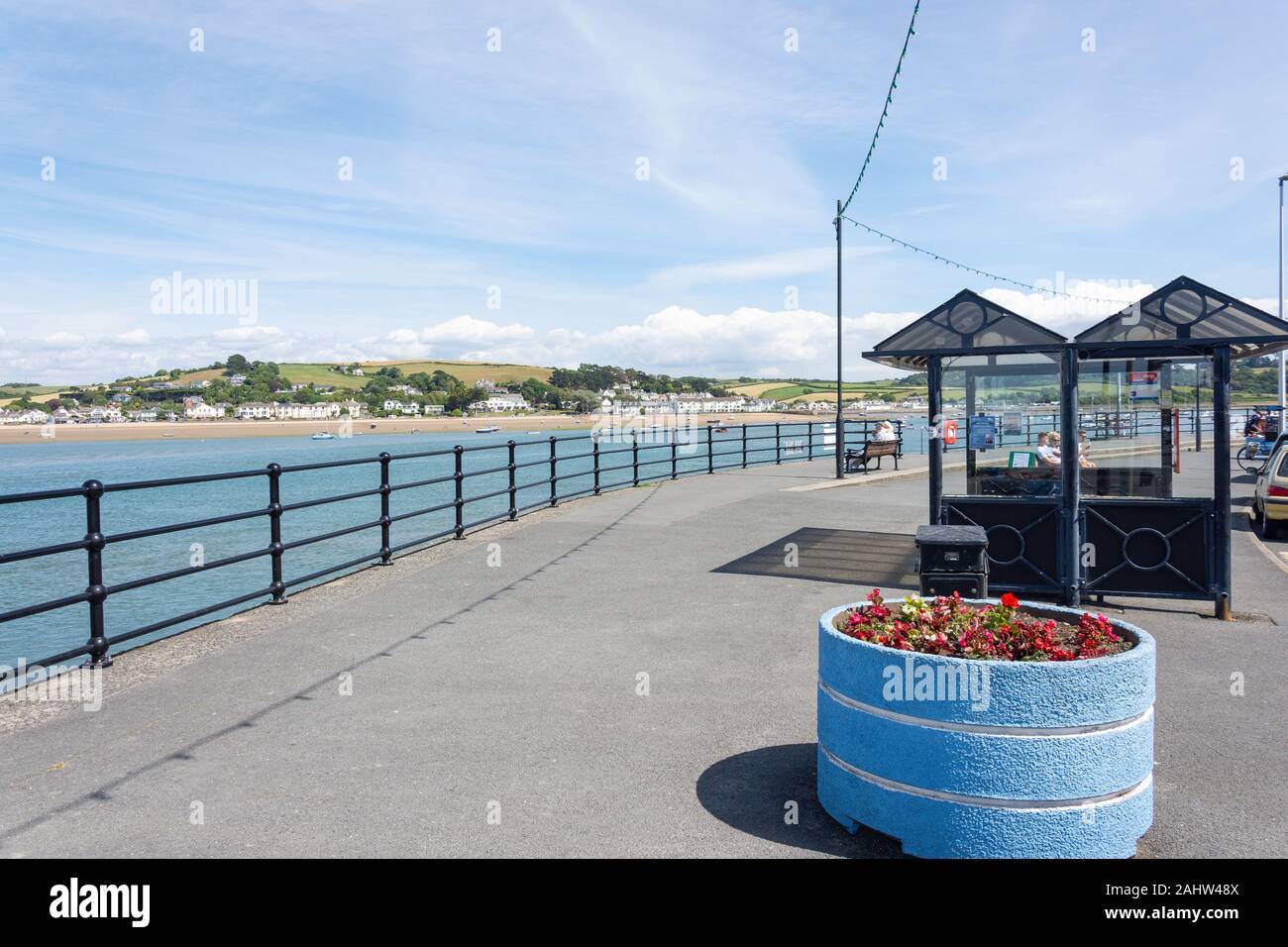 Am Kai, Appledore, Devon, England, Vereinigtes Königreich Stockfoto