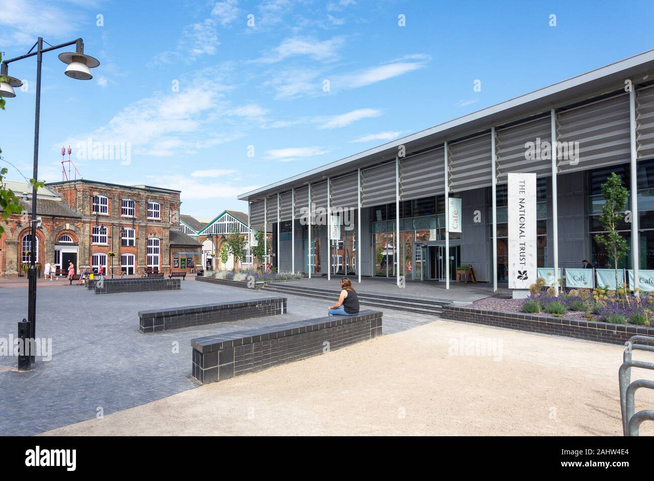 National Trust - heelis Head Office, Kemble Drive, Swindon, Wiltshire, England, Vereinigtes Königreich Stockfoto