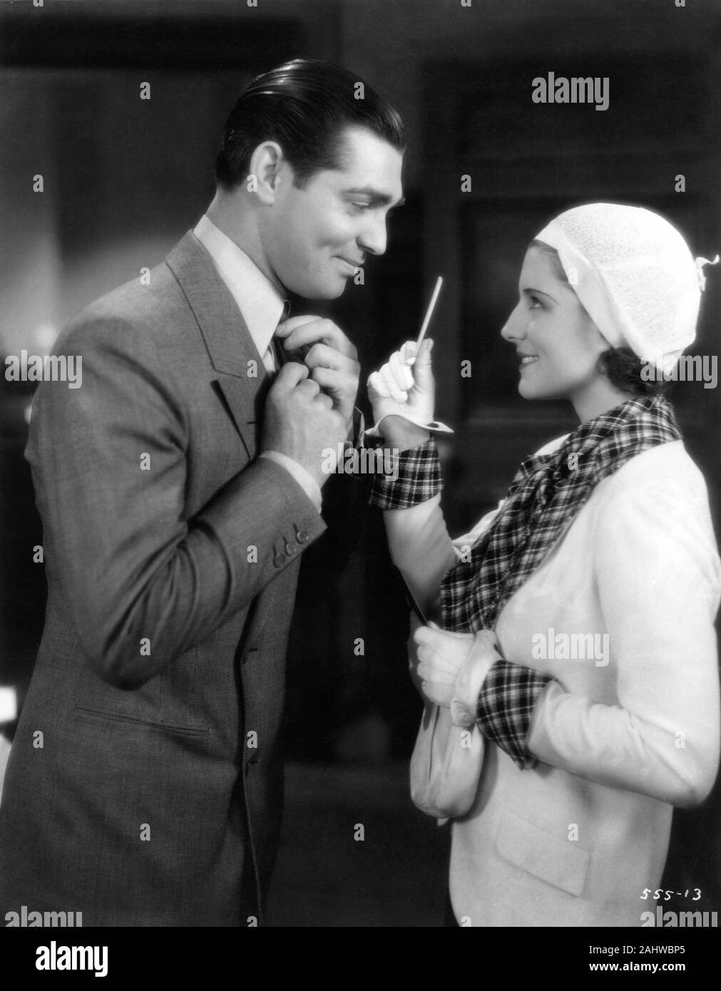 CLARK GABLE und Norma Shearer in eine freie Seele Direktor 1931 Clarence Brown buch Adela Rogers St. Johns kleider Gilbert Adrian Metro Goldwyn Mayer Stockfoto